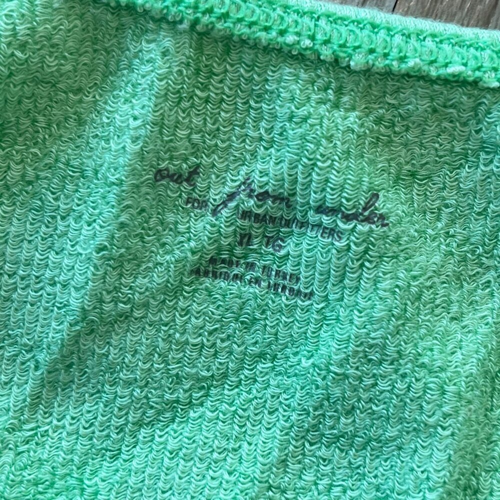 Womens Urban Outfitters Green Cropped Tank / Bralette - XL - Picture 5 of 5